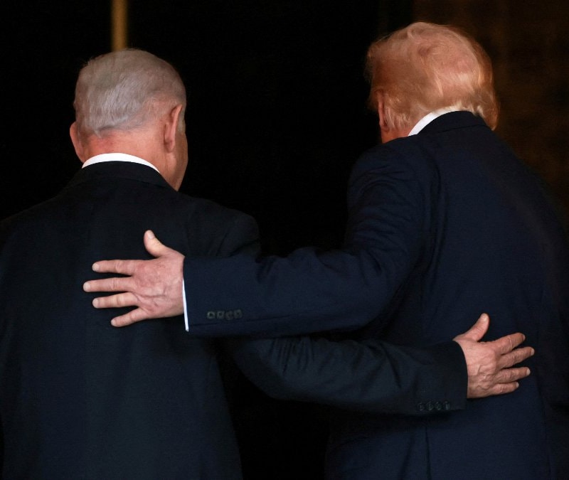 Binyamin Netanyahu'dan Donald Trump'a 