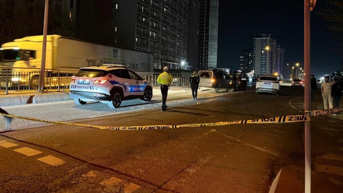 İstanbul Esenyurt'ta yayaya çarpan motosikletin sürücüsü öldü