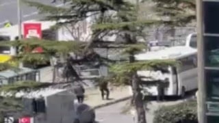 İsrail Başkonsolosluğu önünde silah sesleri