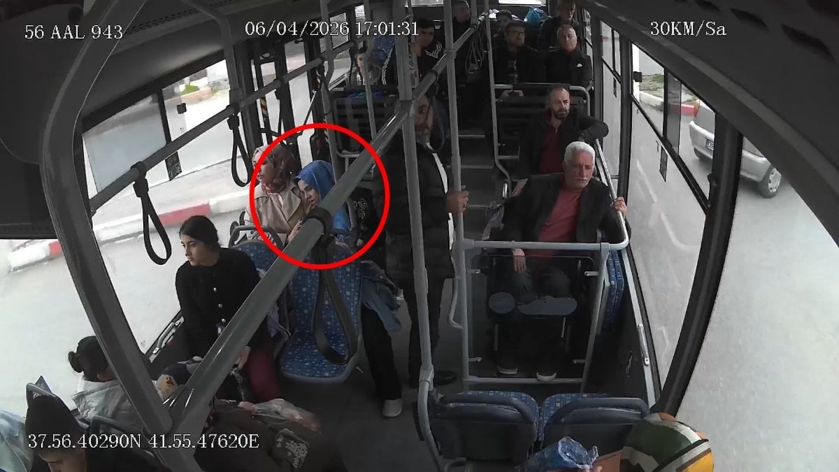 Siirt'te belediye otobüsünde fenalaştı