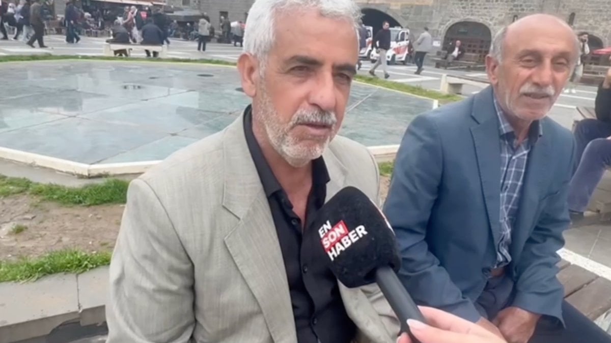 Diyarbakır sokaklarında 'Terörsüz Türkiye' röportajı