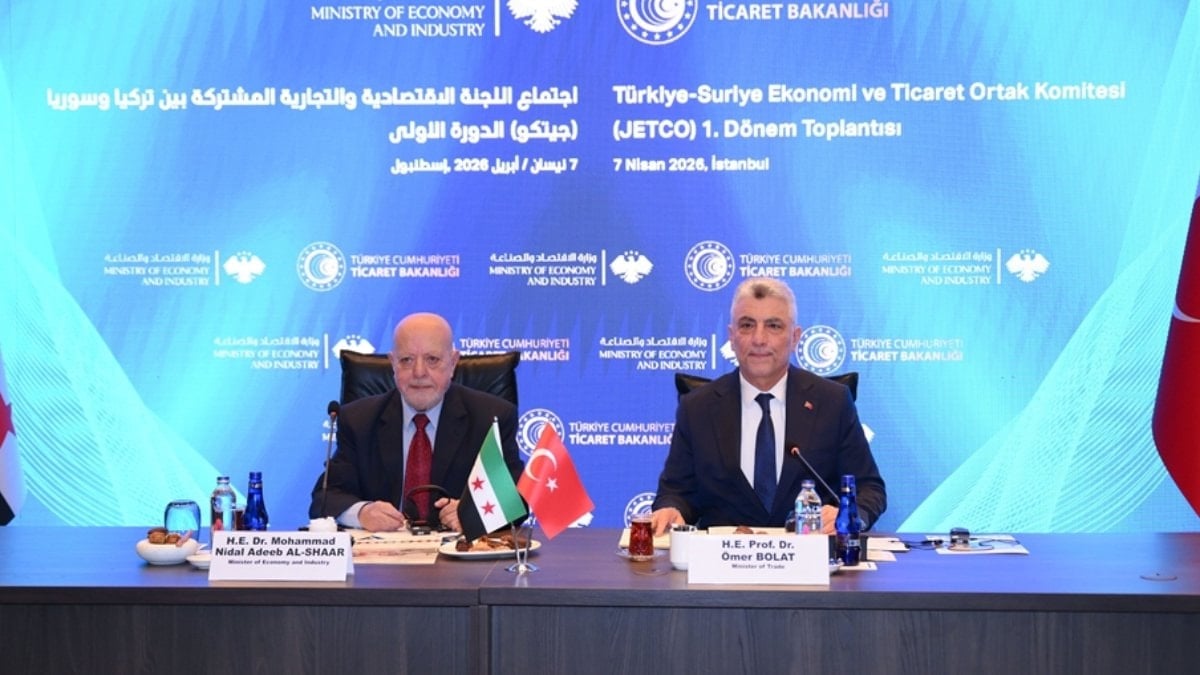 Türkiye ve Suriye'nin ikili ticaret hedefi: 10 milyar dolar