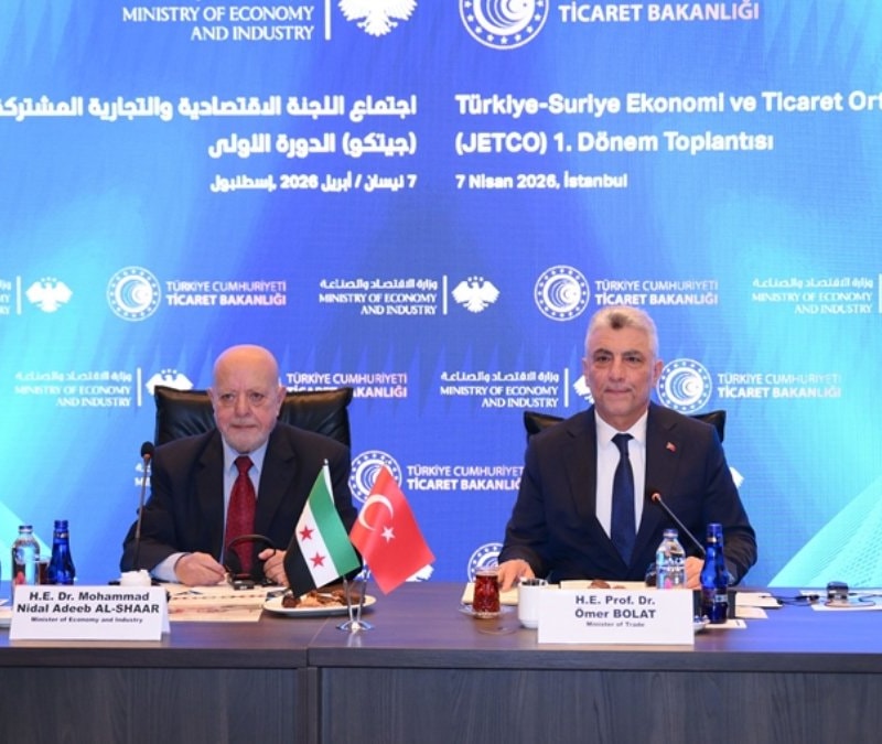 Türkiye ve Suriye'nin ikili ticaret hedefi: 10 milyar dolar