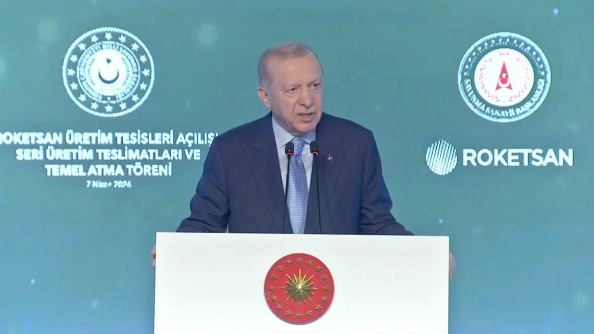 Cumhurbaşkanı Erdoğan'ın ROKETSAN Üretim Tesisleri Açılışı konuşması