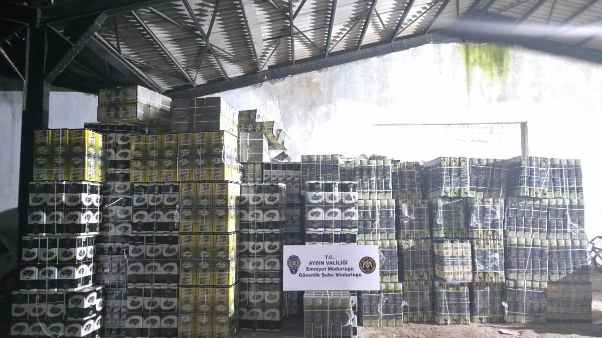 Aydın'da tağşiş yağ operasyonunda 2 milyonluk ceza kesildi
