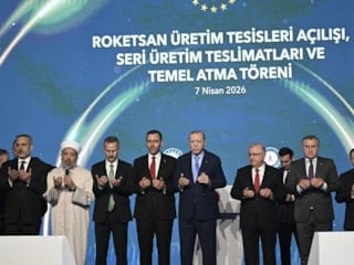 Cumhurbaşkanı Erdoğan, ROKETSAN Üretim Tesisleri Açılışı'nı dualarla gerçekleştirdi
