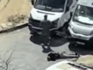 İsrail Konsolosluğu önündeki çatışma: Saldırıda kullanılan kiralık aracın izi kamerada