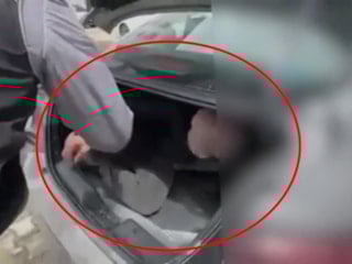 Bingöl’de yaklaşık 11 yıl hapis cezası bulunan firari hükümlü otomobilin bagajından çıktı