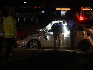 Ankara'da takla atan otomobilin çarptığı tır sürücüsü öldü