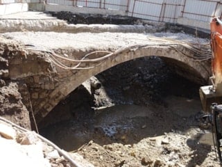 Rize’de 200 yıllık tarihi kemer köprü gün yüzüne çıktı