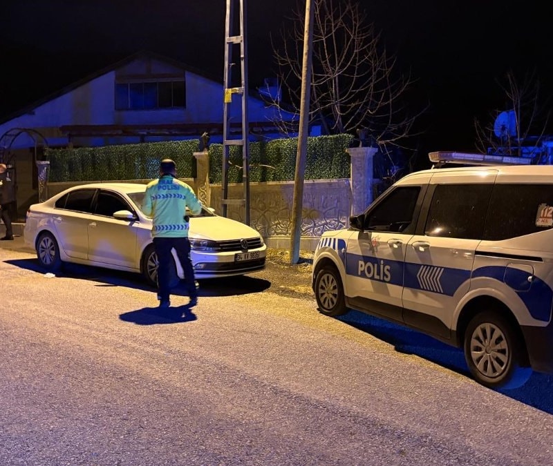 Kayseri'de 'dur' ihtarına uymayan sürücü alkol testini reddetti: 354 bin TL ceza kesildi