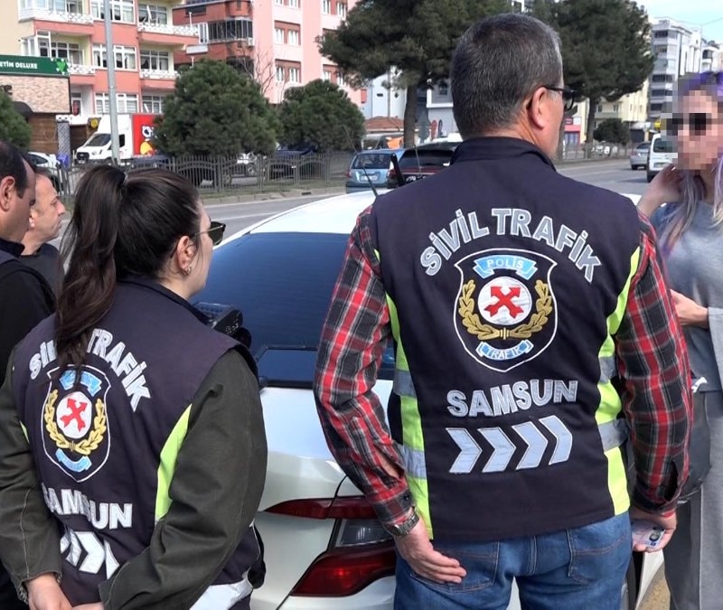 Samsun'da korsan taksiciye ceza yağdı
