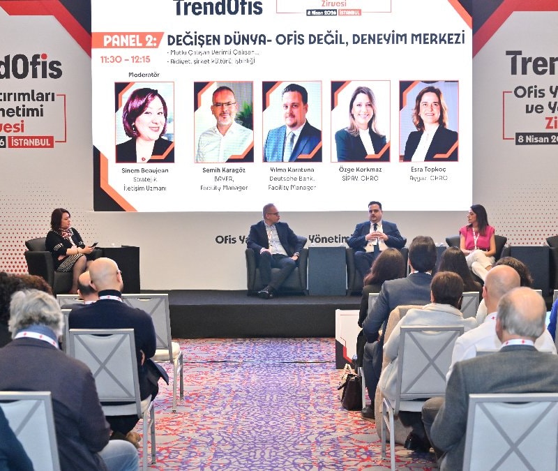 Trendofis Zirvesi’nde ofisin bir maliyet değil, rekabet avantajı olduğu konuşuldu