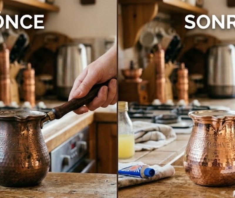 Matlaşan cezveleri pırıl pırıl yapan yöntem ortaya çıktı