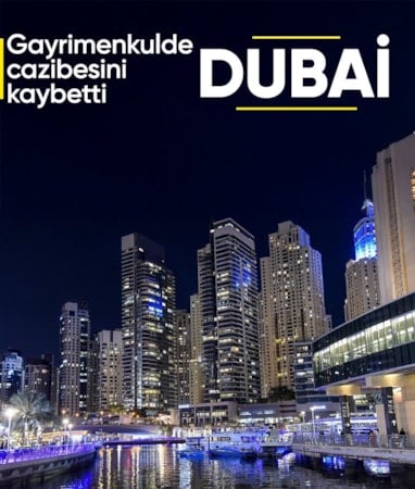 Dubai'de konut satışlarındaki düşüş derinleşti