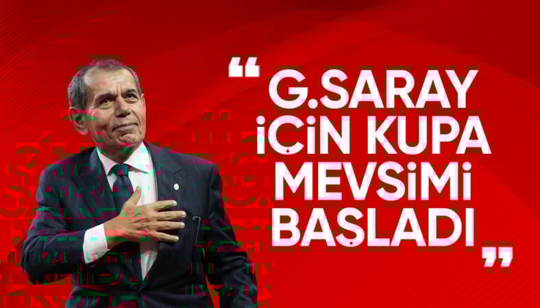 Dursun Özbek: Galatasaray için kupa mevsimi başladı