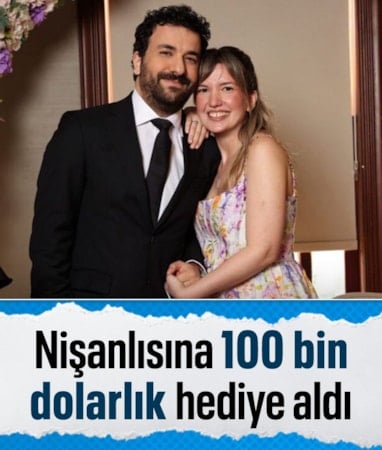 Nişanlısına 100 bin dolarlık hediye aldı