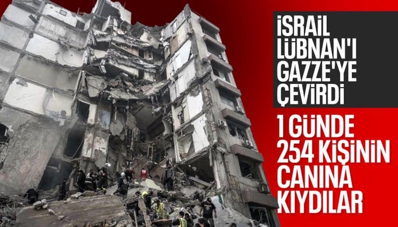 Lübnan'da can kaybı 254'e yükseldi