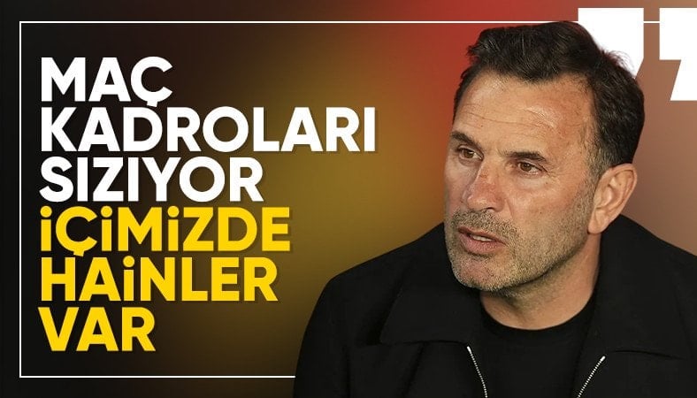Okan Buruk: İçimizde hainler var