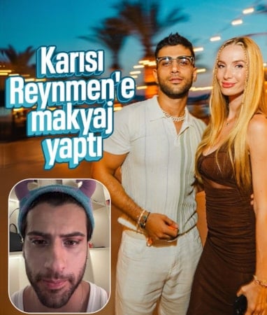 Reynmen’e makyaj yaptı