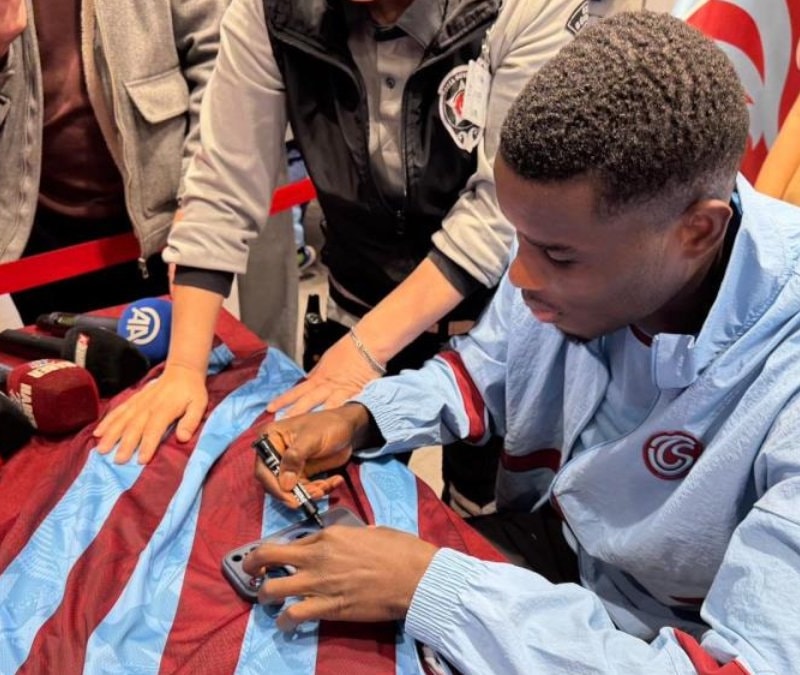 Paul Onuachu imza gününde konuştu: Harika bir sezon geçiriyoruz