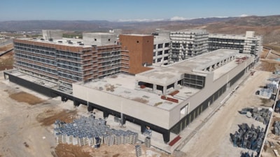 Siirt’te 'akıllı hastane' inşaatında sona gelindi