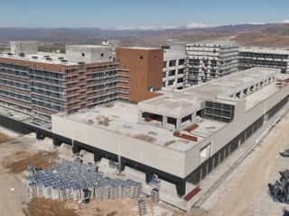 Siirt’te 'akıllı hastane' inşaatında sona gelindi