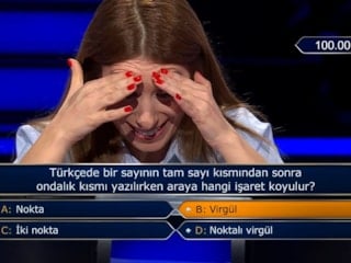 Milyoner'de edebiyat mezununu zorlayan dil bilgisi sorusu