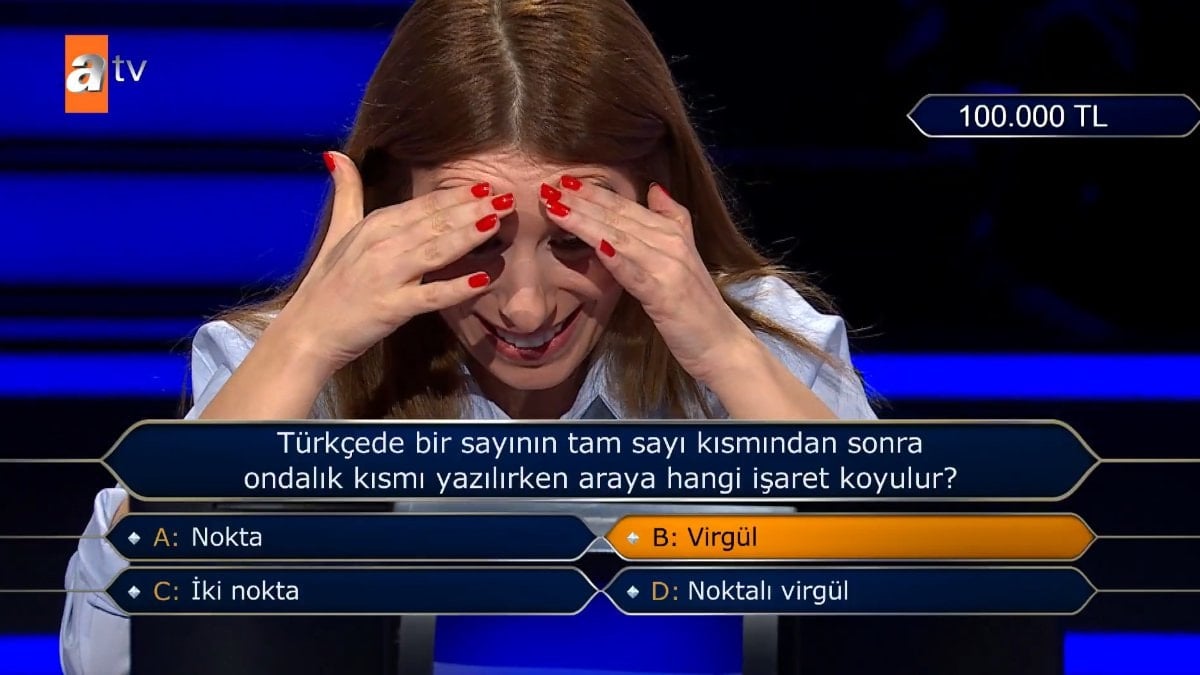 Milyoner'de edebiyat mezununu zorlayan dil bilgisi sorusu