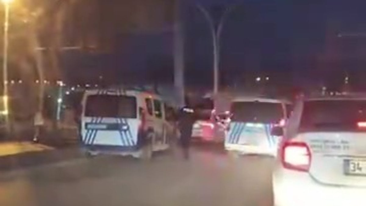 Kocaeli'de babası kızmasın diye kaçtığı uygulamada, polisin üzerine araç sürdü: Yakalandı