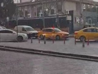 İstanbul'da bazı ilçelerde dolu etkili oldu