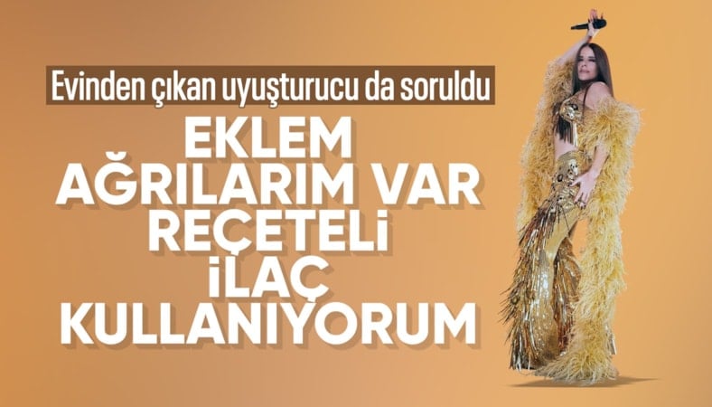 'Fibromiyalji hastasıyım, uyuşturucu kullanmadım'