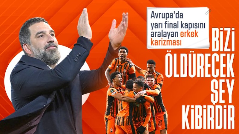 Shakhtar Donetsk, UEFA Konferans Ligi yarı finaline göz kırptı: Arda Turan'ın açıklamaları gündem oldu!
