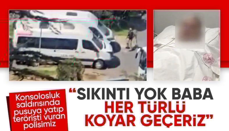 İsrail Başkonsolosluğu önünde teröristi vuran polis: Koç gibiyiz