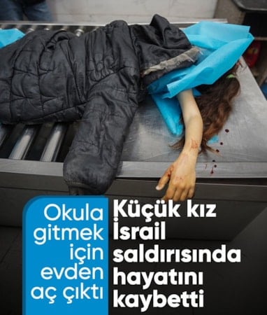 İsrail ordusu okul hedef aldı: 9 yaşındaki kız hayatını kaybetti