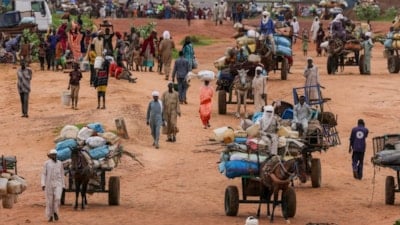 Sudan'da her 4 kişiden 1'i yerinden edilmiş durumda