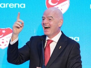 Gianni Infantino, Türkiye tezahüratı yaptı