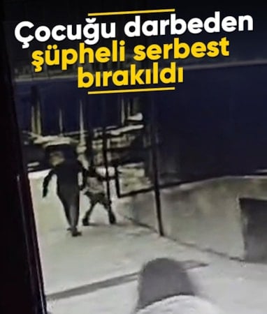 Afyonkarahisar'da 9 yaşındaki çocuğu darbeden şahıs serbest bırakıldı
