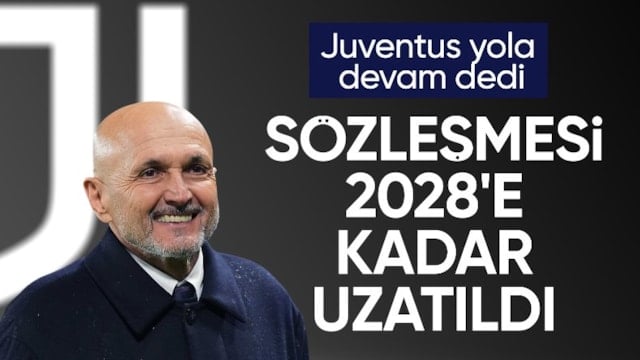 Juventus, Luciano Spalletti'nin sözleşmesini uzattı