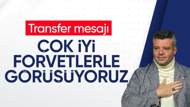 Fenerbahçe yönetiminden forvet transferi açıklaması!