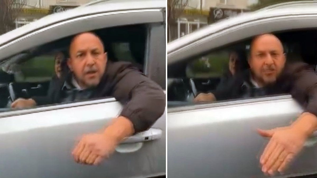 İstanbul'da "arabada çocuğum var" diyen kadına trafikte saldırı