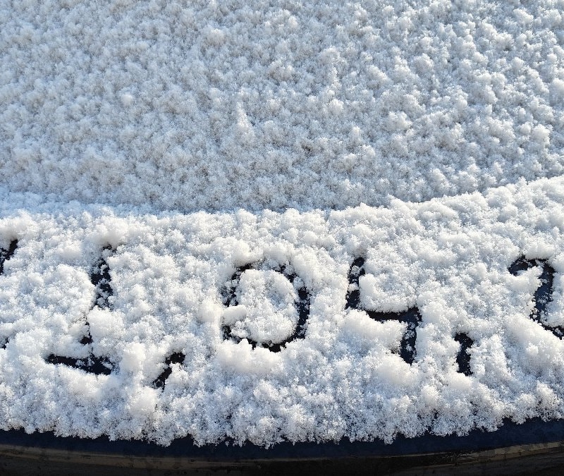 Kayseri'de nisan ayında kar sürprizi