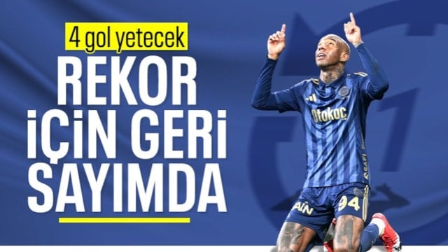 Anderson Talisca, 4 gol daha atarsa kariyerinin en golcü sezonuna ulaşacak