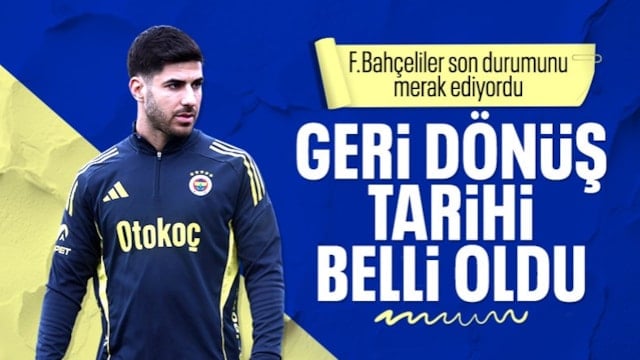 Marco Asensio'nun sahalara döneceği tarih belli oldu