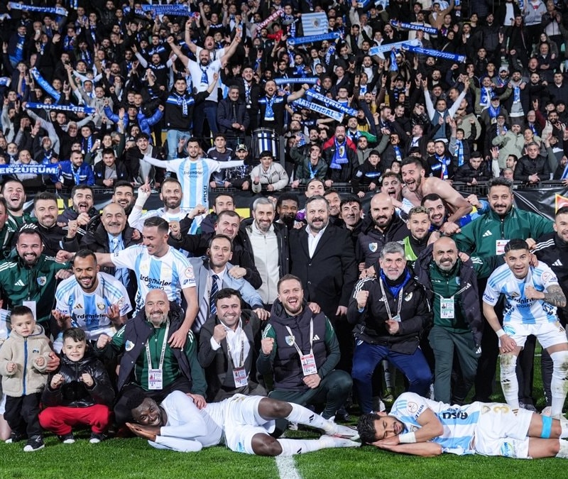 1. Lig'in lideri Erzurumspor FK, Süper Lig için gün sayıyor