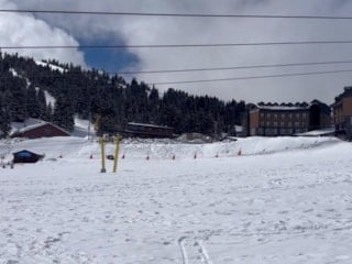 Uludağ’da kar zirvede, ziyaretçi dipte