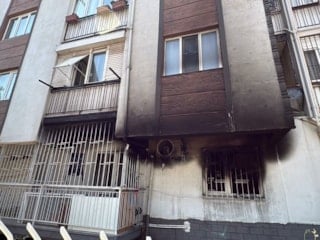 Aydın'da bir binanın giriş katında patlama: Engelli genç hayatını kaybetti