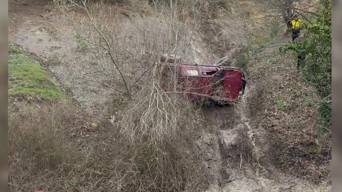 Bursa’da Off-Road heyecanı: Takla atan araçtan mucişzevi kurtuluş
