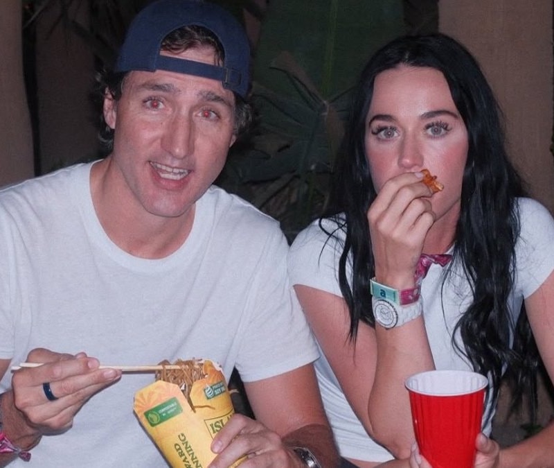Justin Trudeau ve Katy Perry çifti müzik festivalinde görüntülendi