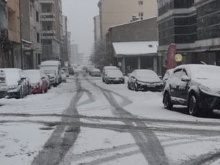 Ardahan'a kış geri geldi